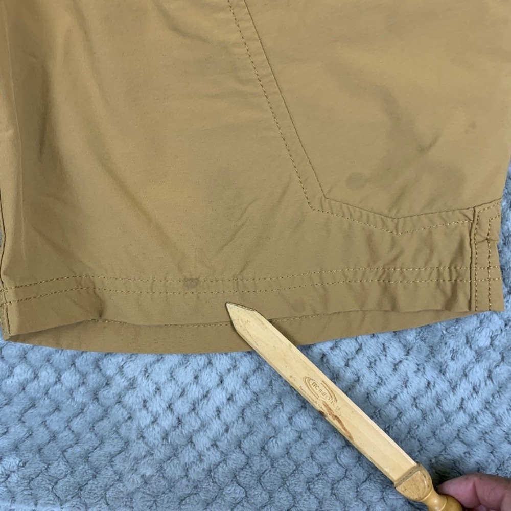 Truewerk T1 Werkshort Men 32 Sand Tan Technical Work Shorts 4-Way Stretch Pocket - Picture 10 of 12